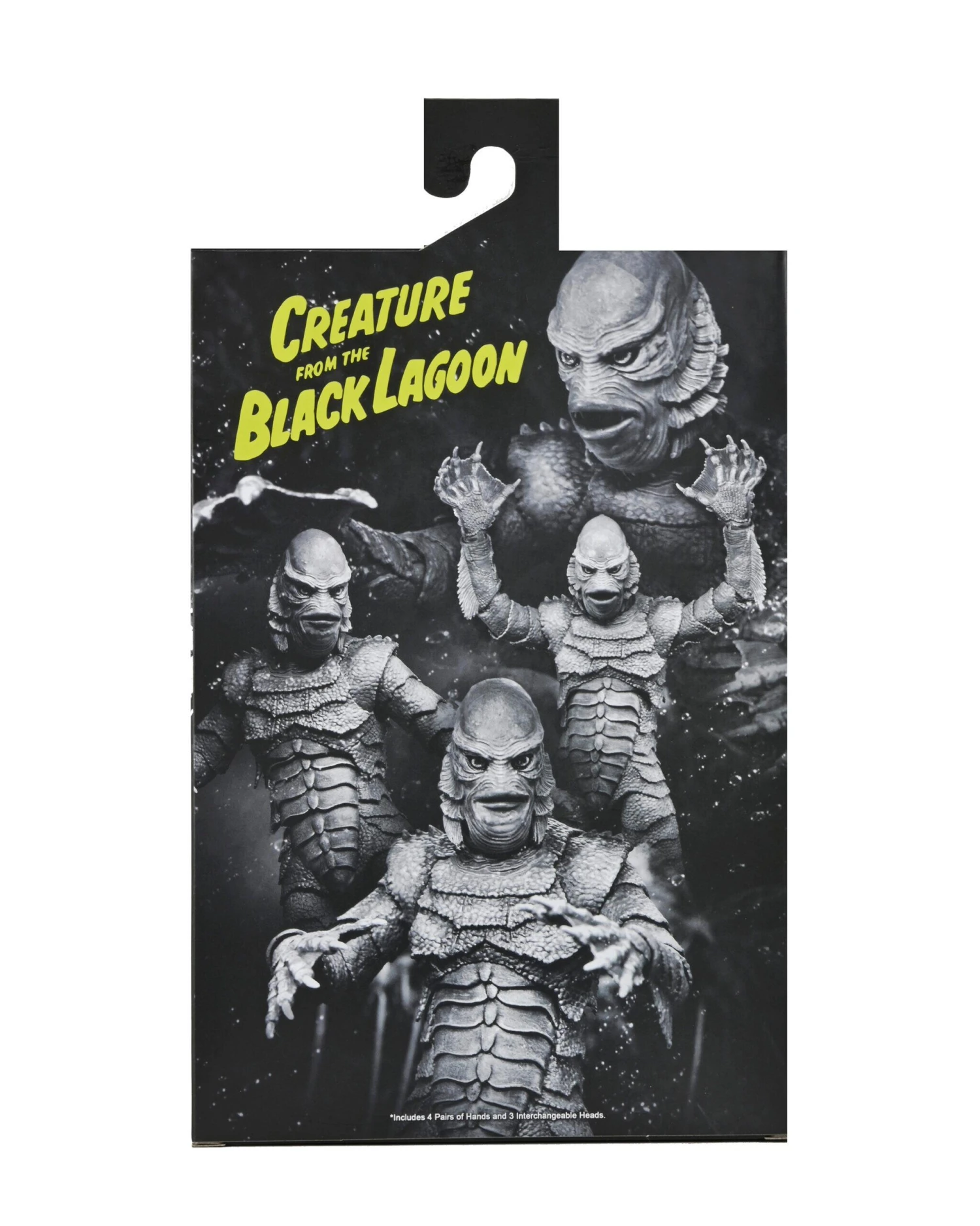 NECA *PRE-ORDER Universal Monsters Ultimate 7 Inch Scale Action Figure - Creature From The Black Lagoon (Black And White) - Image 4