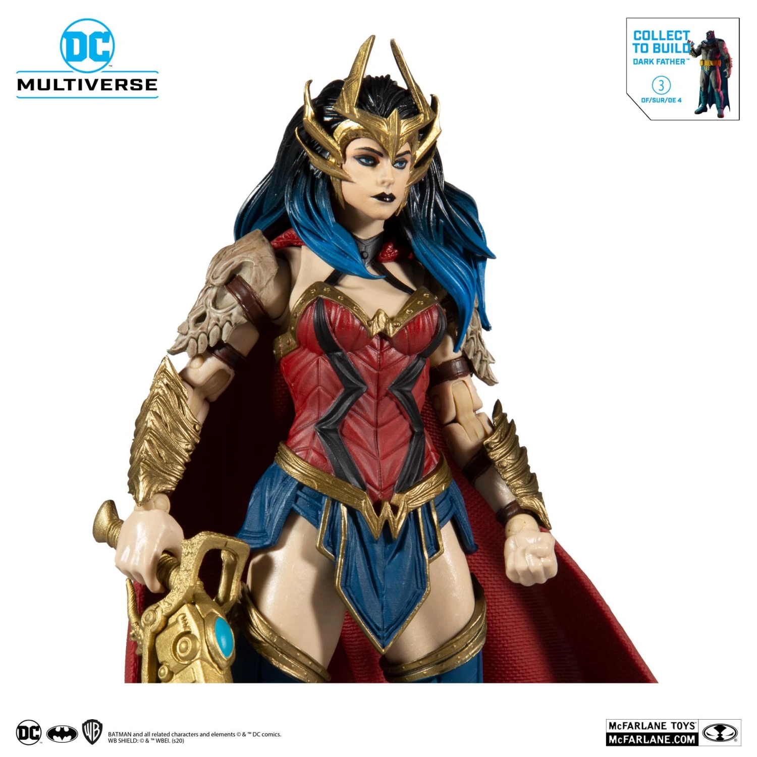 McFarlane DC Collector Wave 4 Action Figure - Death Metal Wonder Woman - Image 3