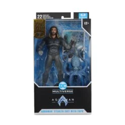 McFarlane *PRE-ORDER DC Aquaman 2 Movie 7 Inch Action Figure - Aquaman Stealth Suit With Topo (Gold Label)