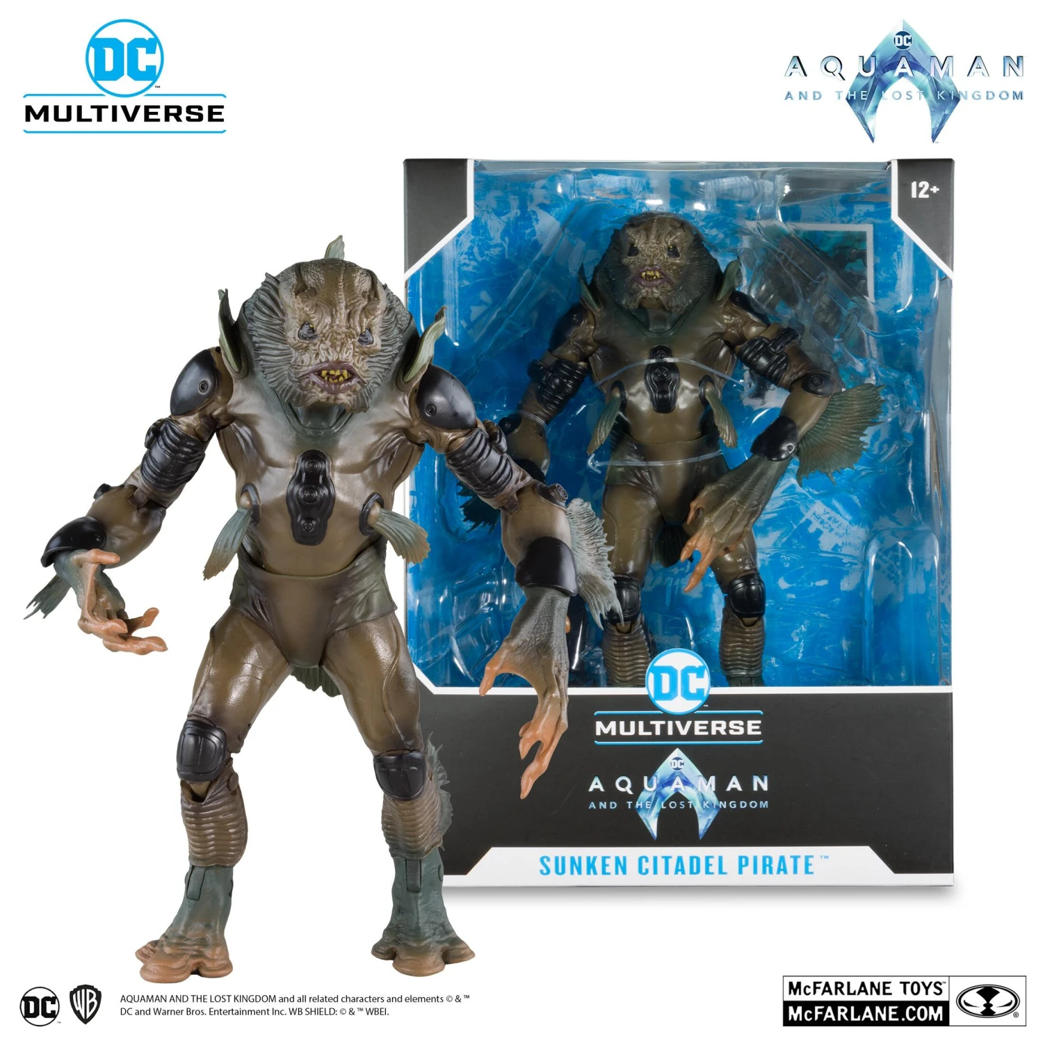 McFarlane DC Multiverse Aquaman 2 Movie Megafig Action Figure - Sunken Citadel Pirate