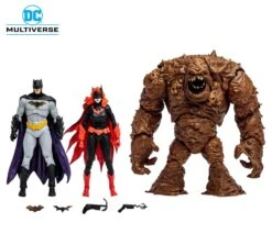 McFarlane DC Multiverse 7 Inch Action Figure Multipack - Clayface, Batwoman And Batman (Rebirth) (Gold Label)