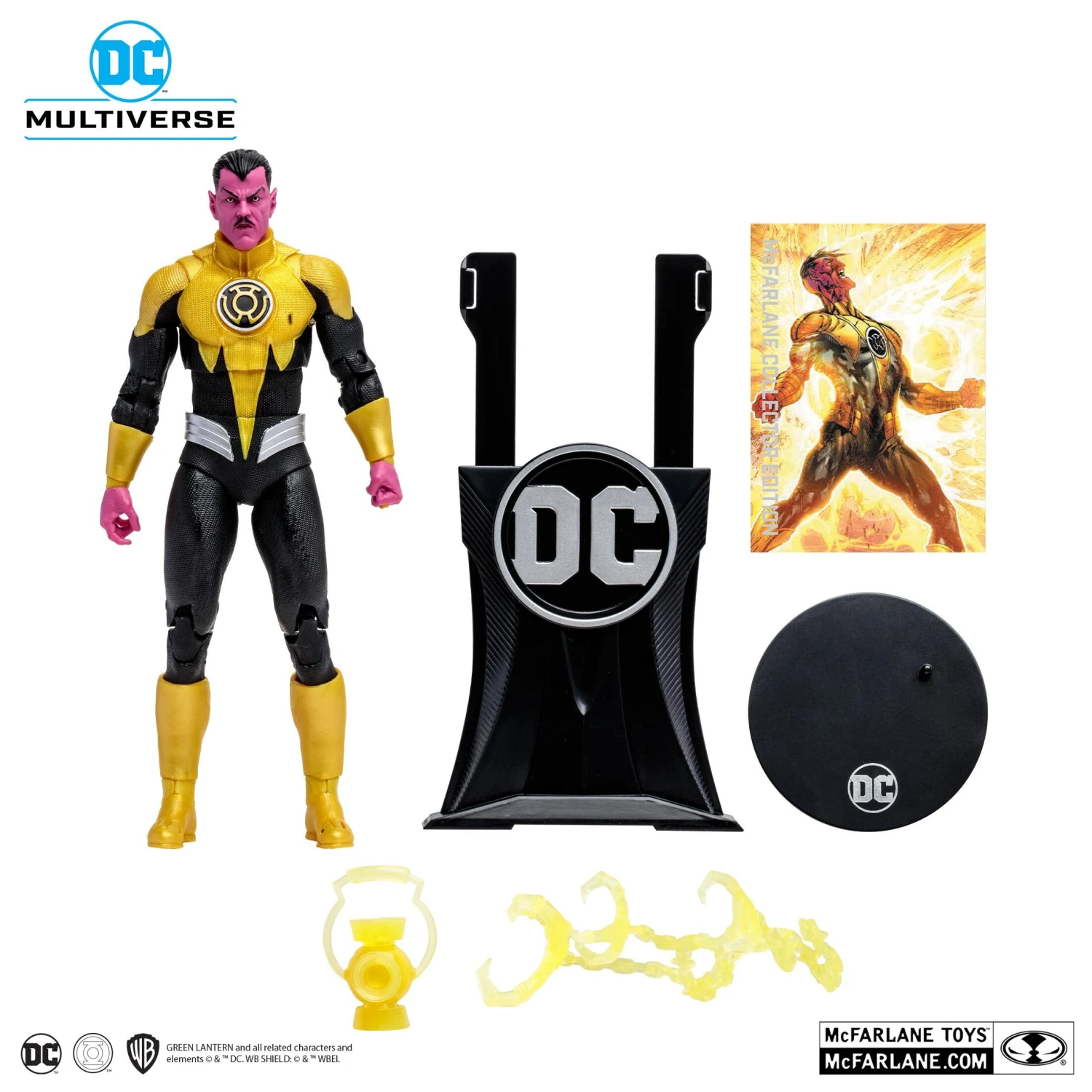 McFarlane *PRE-ORDER DC Multiverse 7 Inch Action Figure Wave 2 - Sinestro - Image 4