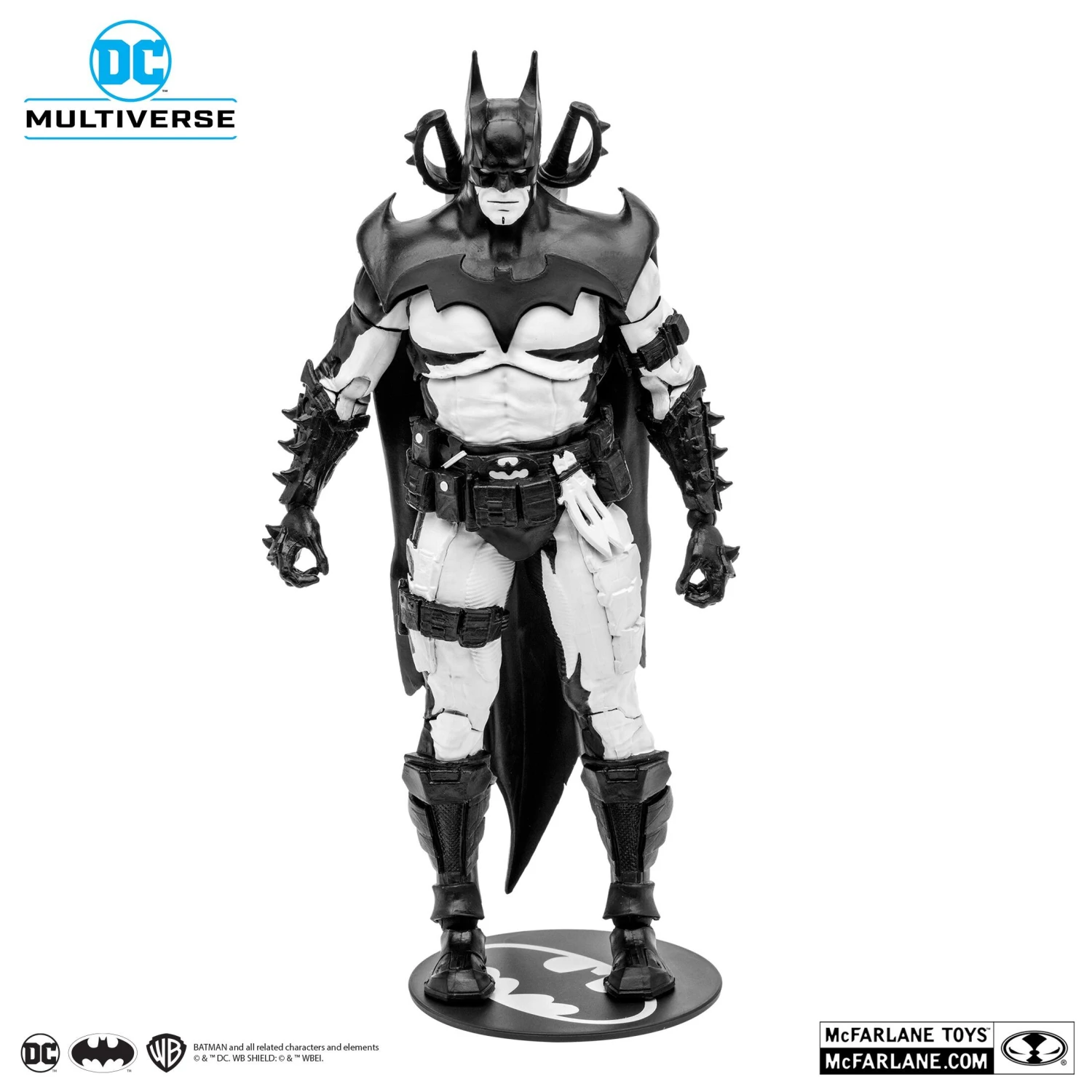 DC Multiverse 7 Inch Action Figure - Batman By Todd McFarlane (Line Art) (Gold Label) - Image 3