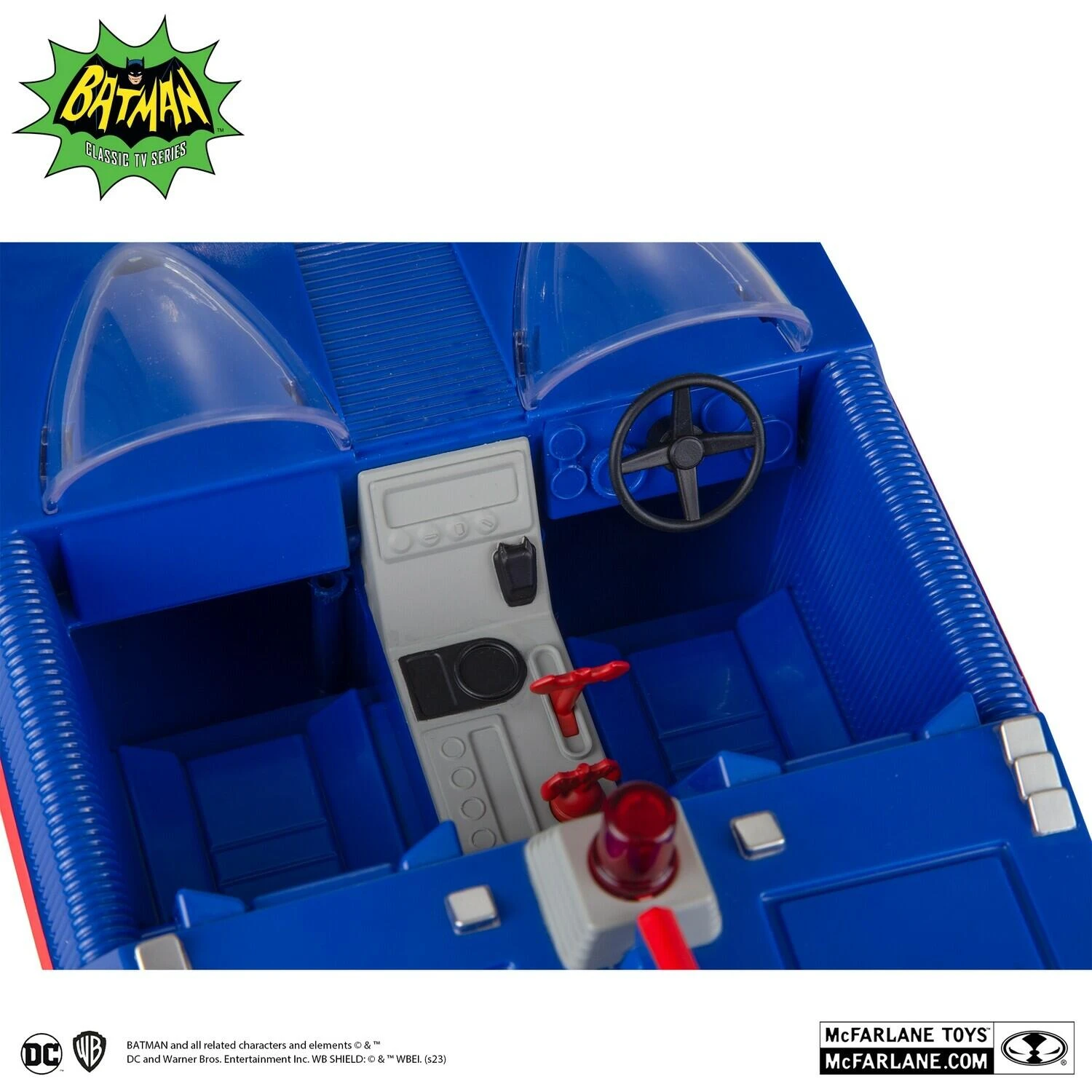 *PRE-ORDER McFarlane DC Retro Batman 66 Vehicle - Batboat - Image 4