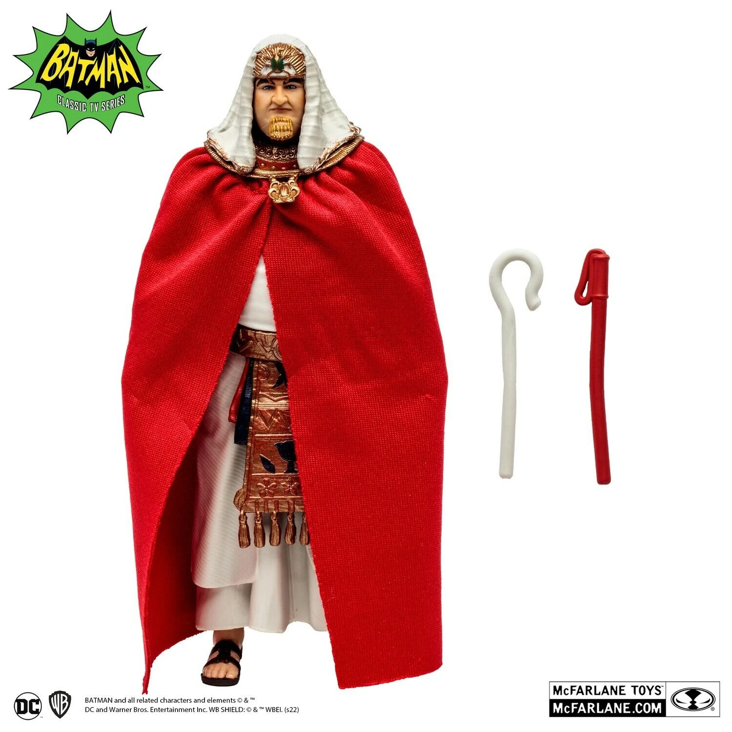 McFarlane DC Retro Batman 66 Action Figure Wave 6 - King Tut - Image 2