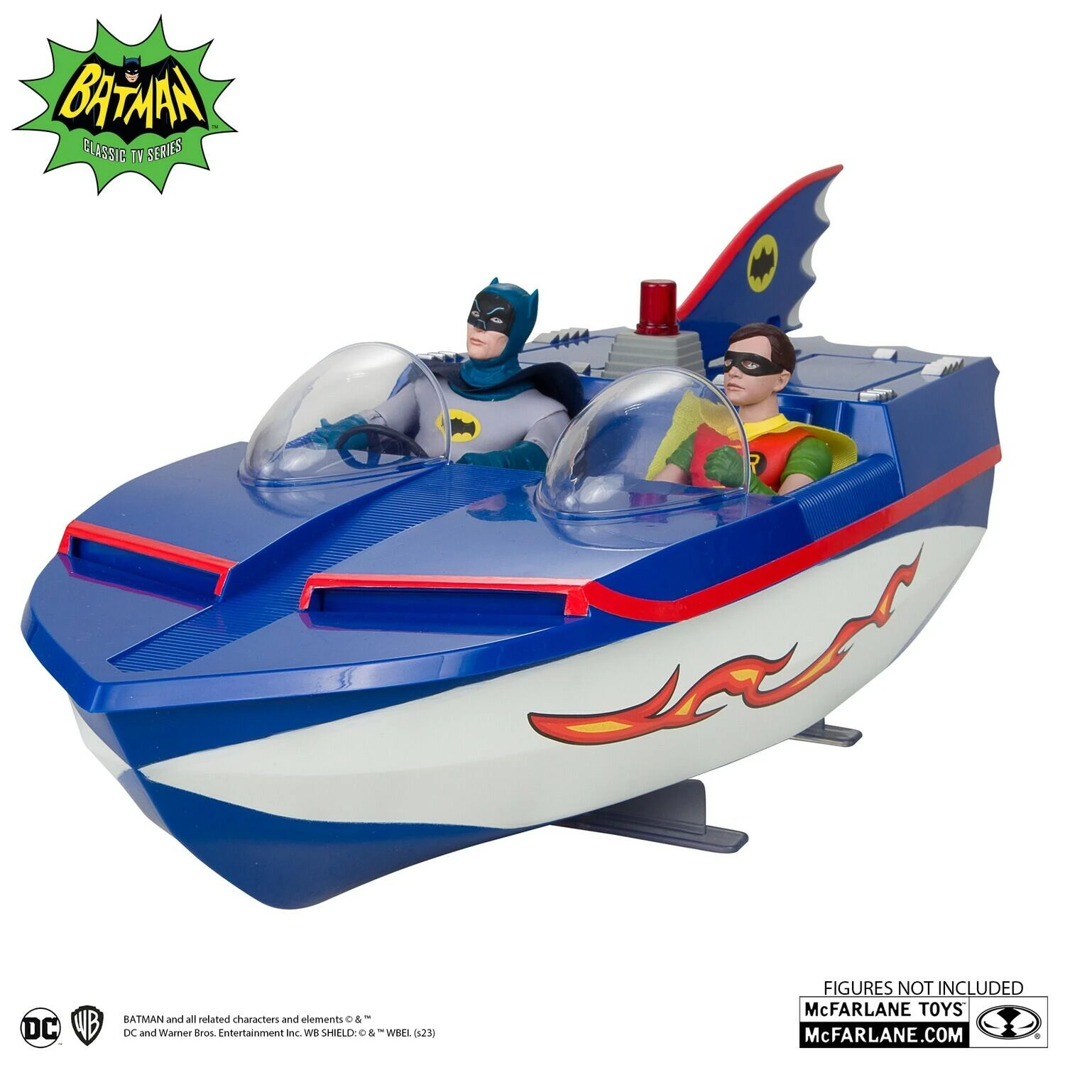 *PRE-ORDER McFarlane DC Retro Batman 66 Vehicle - Batboat - Image 2