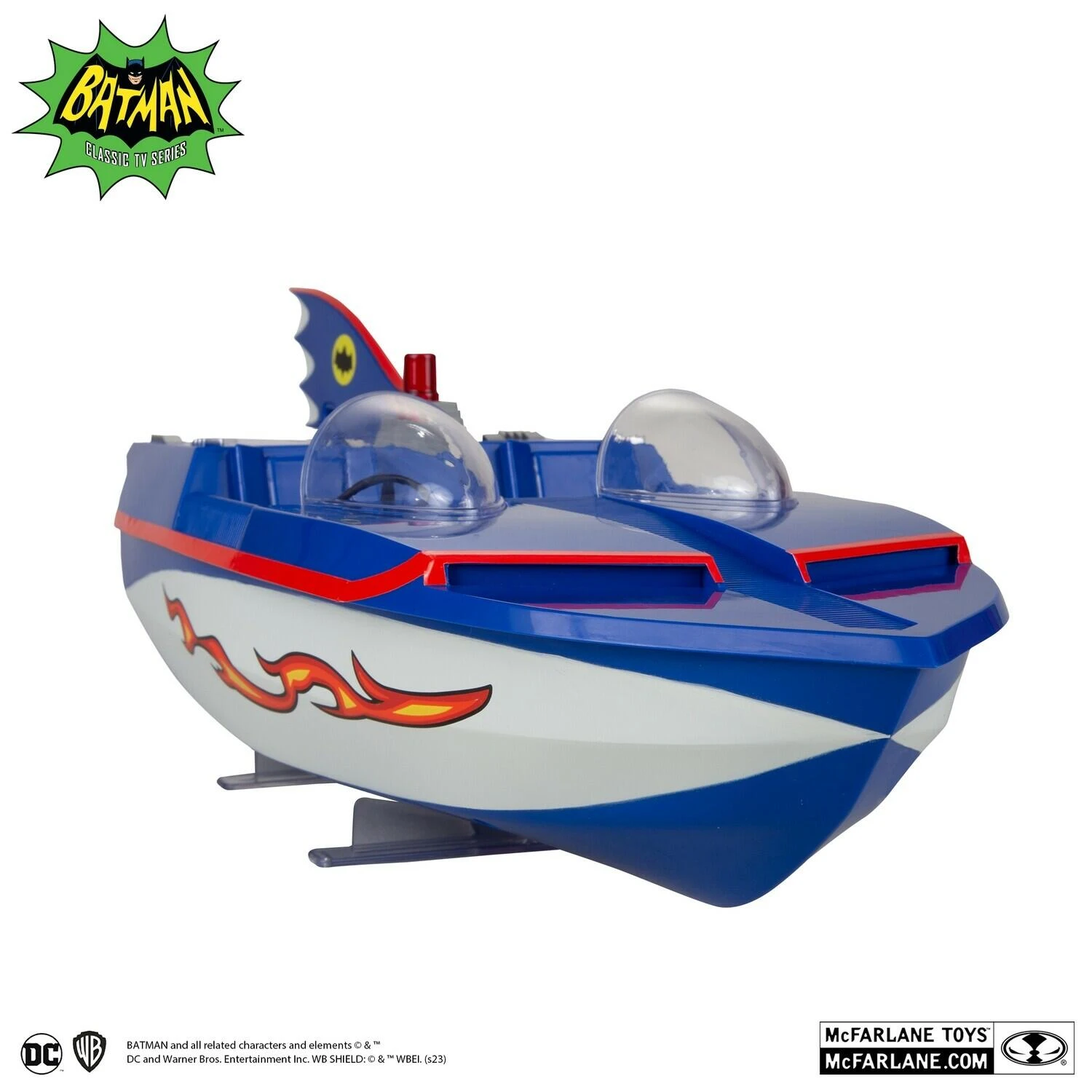 *PRE-ORDER McFarlane DC Retro Batman 66 Vehicle - Batboat - Image 3