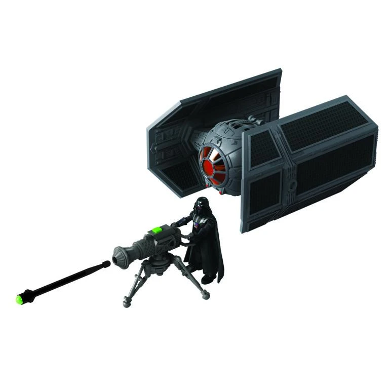 Hasbro Star Wars Mission Fleet Stellar Class Action Figure - Darth Vader With TIE Advanced - Image 4