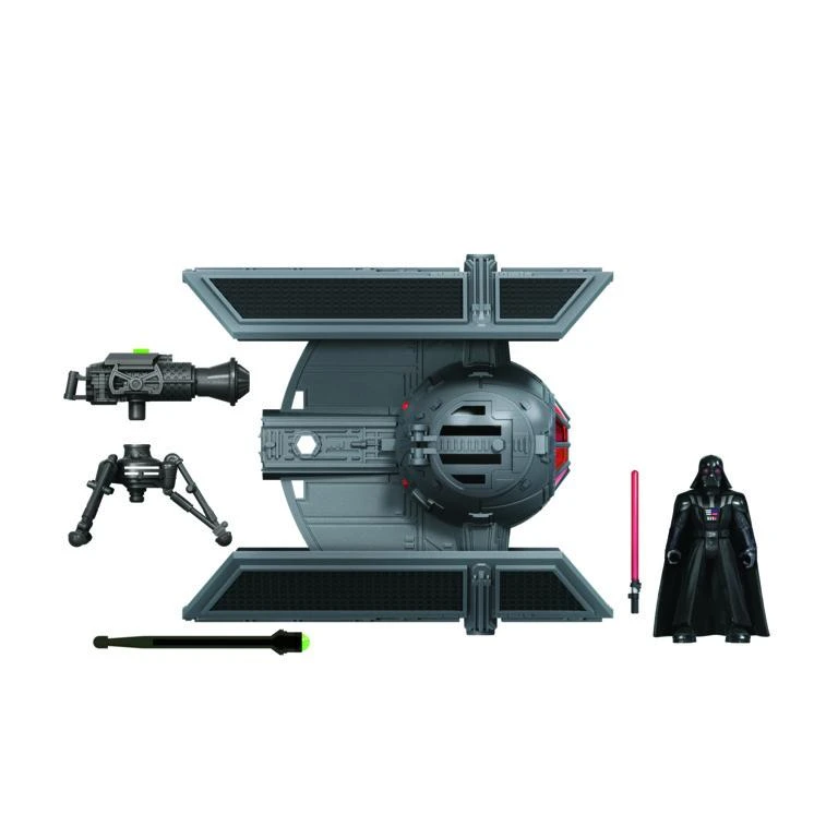 Hasbro Star Wars Mission Fleet Stellar Class Action Figure - Darth Vader With TIE Advanced - Image 5