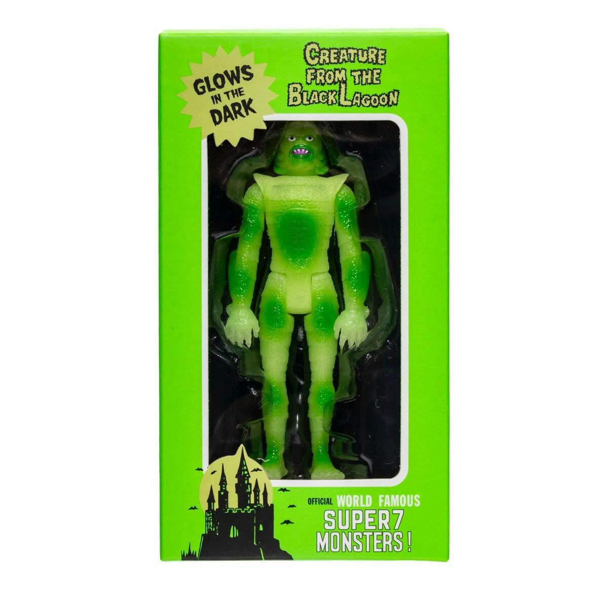 SUPER7 Universal Monsters ReAction Action Figure - Super She Creature From The Black Lagoon (GITD) - Image 2