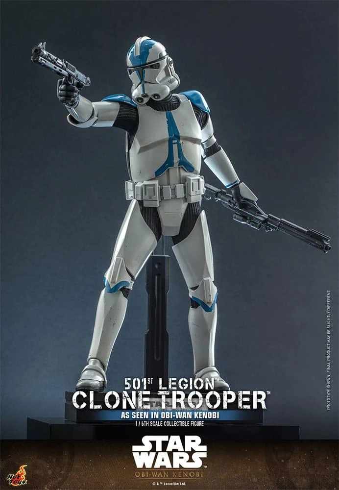 *PRE-ORDER 501st Battalion Clone Trooper (Kenobi Series) - Star Wars Hot Toys Collectibles 1/6 Scale Action Figure - Image 2