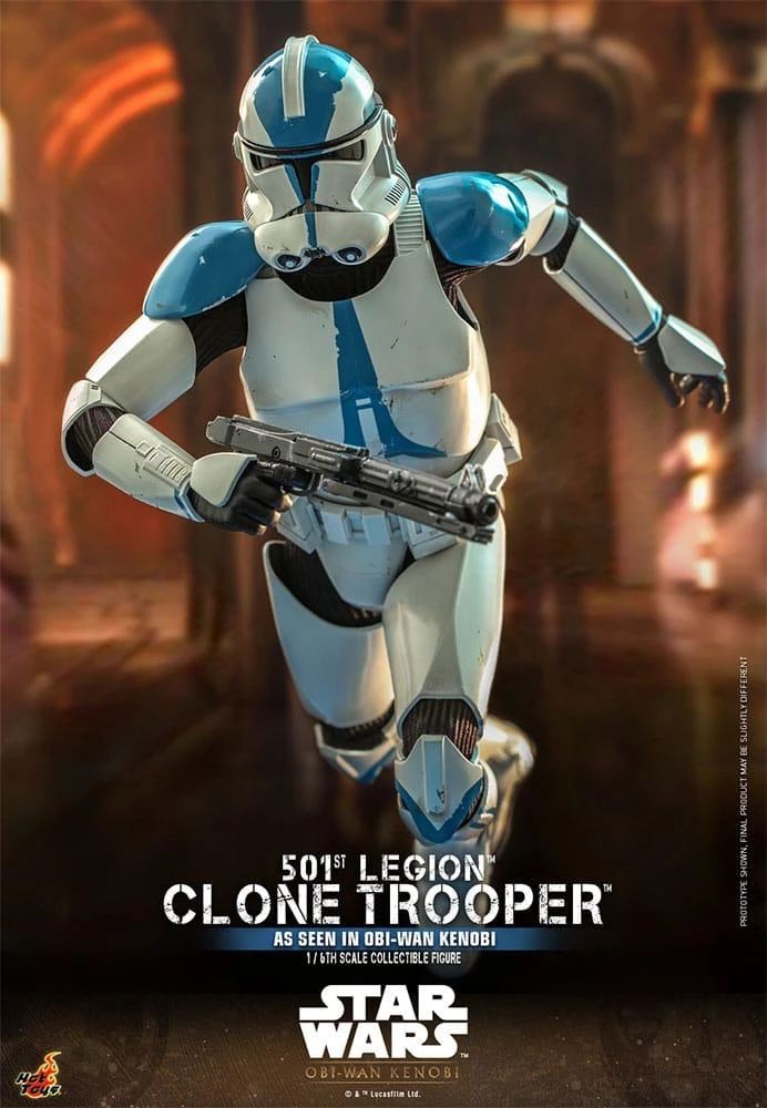 *PRE-ORDER 501st Battalion Clone Trooper (Kenobi Series) - Star Wars Hot Toys Collectibles 1/6 Scale Action Figure