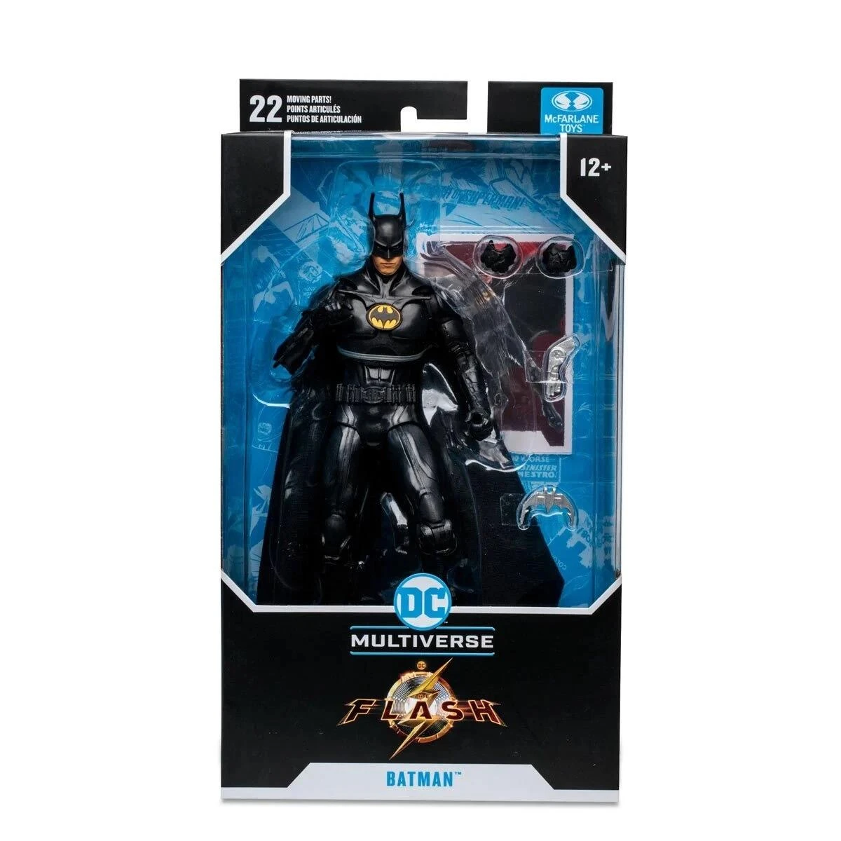 McFarlane DC The Flash Movie 7 Inch Action Figure - Batman Multiverse (Keaton) - Image 2