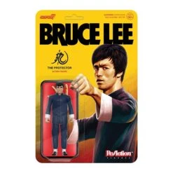 SUPER7 Bruce Lee Reaction Action Figure - Bruce Lee With Jacket