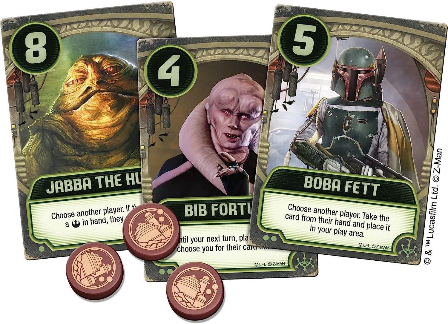 Z-Man Games Star Wars Jabba's Palace: A Love Letter Card Game - Image 4