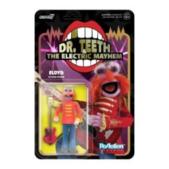 SUPER7 The Muppets Electric Mayhem Band Reaction Action Figure - Floyd