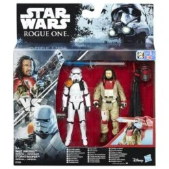 Hasbro Star Wars Rogue One 3.75 Inch Action Figure 2 Pack: Baze Malbus And Imperial Stormtrooper