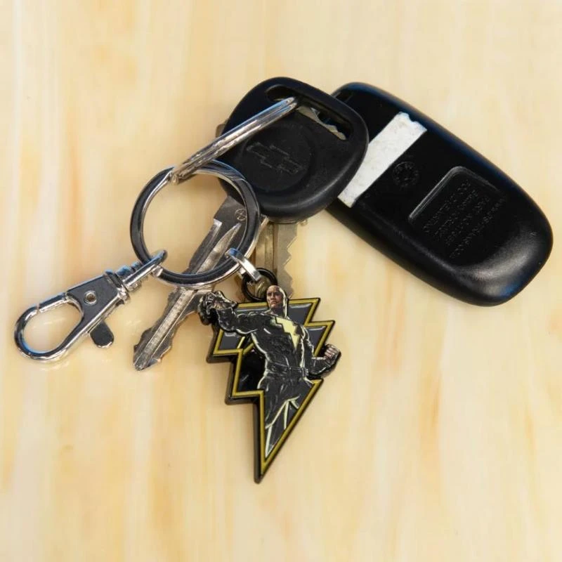 DC Black Adam - Black Adam Lightning Keychain - Image 3