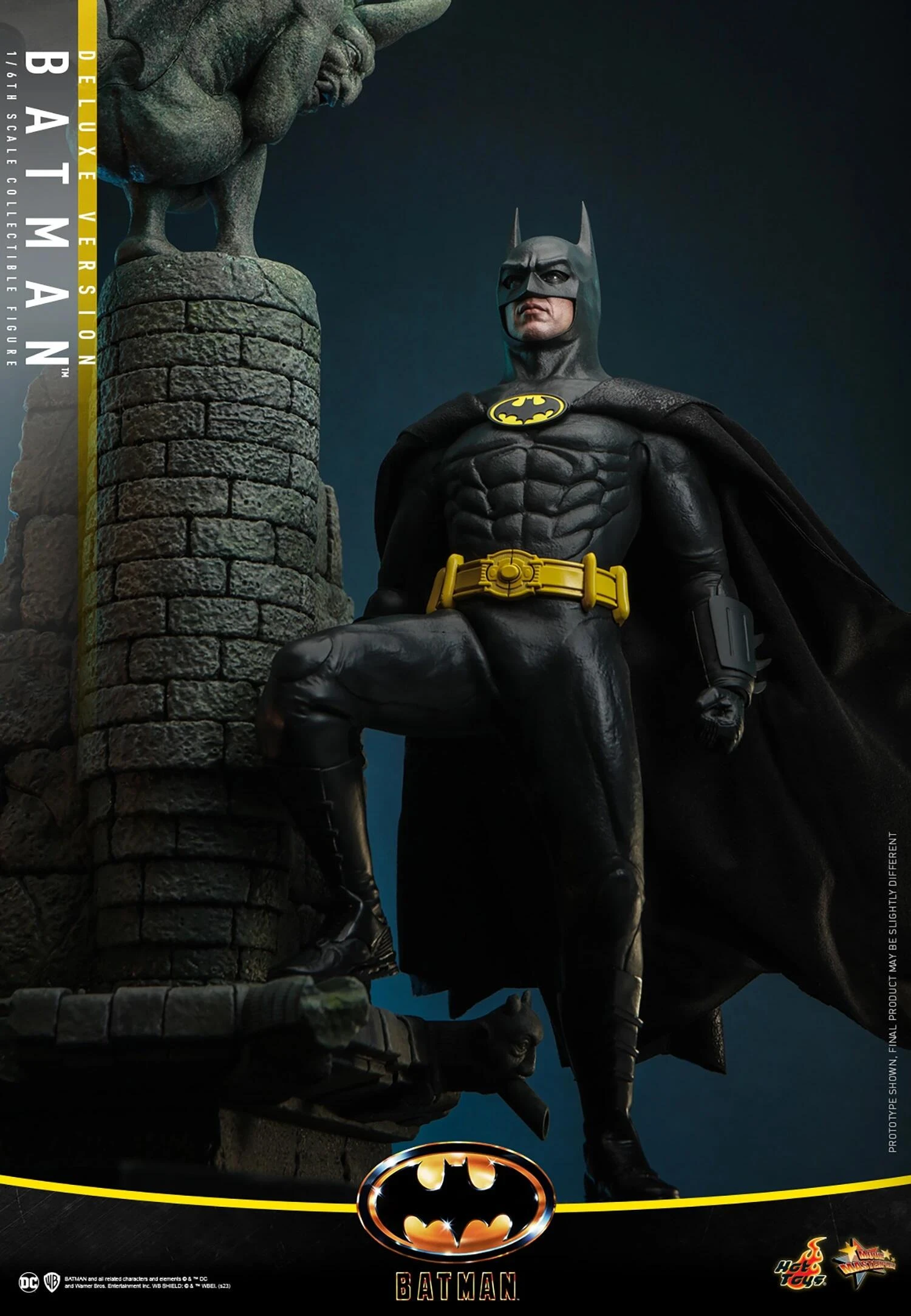 *PRE-ORDER Batman (Deluxe) - Batman 1989 Hot Toys Collectibles 1/6 Scale Action Figure - Image 2