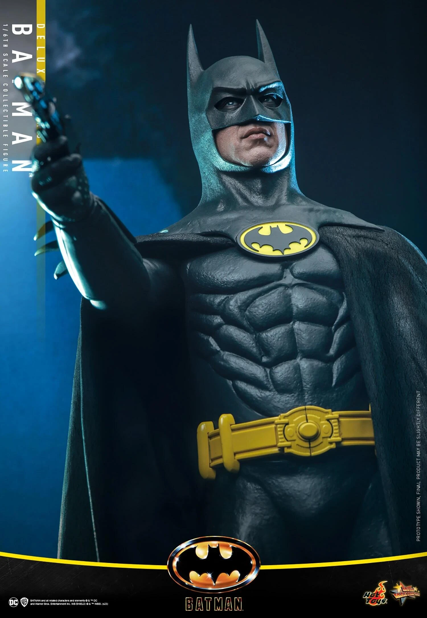 *PRE-ORDER Batman (Deluxe) - Batman 1989 Hot Toys Collectibles 1/6 Scale Action Figure - Image 4