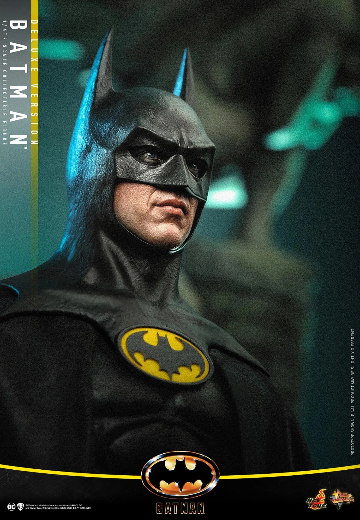 *PRE-ORDER Batman (Deluxe) - Batman 1989 Hot Toys Collectibles 1/6 Scale Action Figure - Image 6
