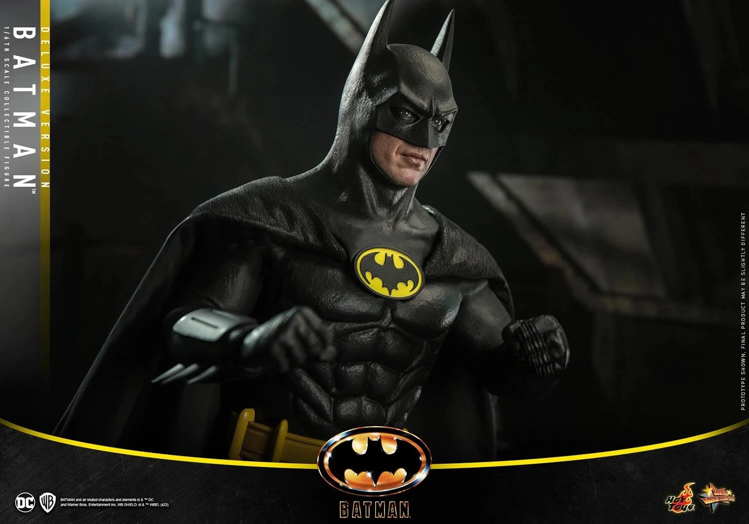 *PRE-ORDER Batman (Deluxe) - Batman 1989 Hot Toys Collectibles 1/6 Scale Action Figure - Image 8