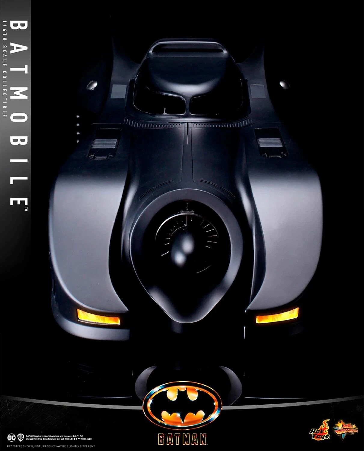 *PRE-ORDER Batmobile - Batman 1989 Hot Toys Collectibles 1/6 Scale Vehicle - Image 8