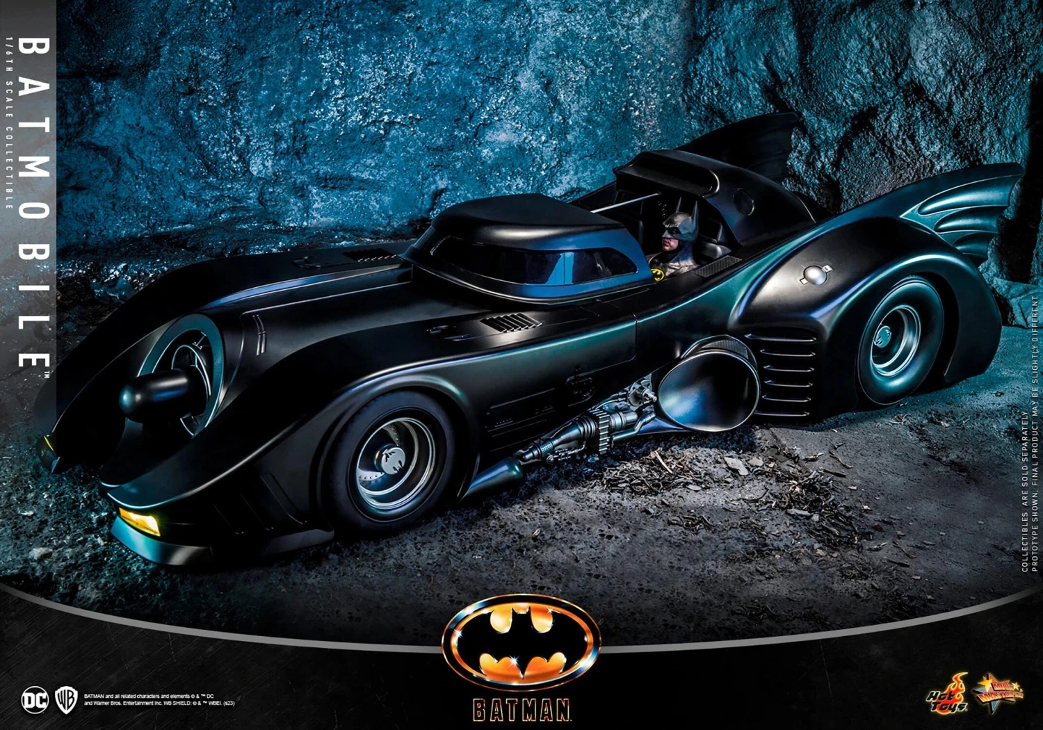 *PRE-ORDER Batmobile - Batman 1989 Hot Toys Collectibles 1/6 Scale Vehicle - Image 3