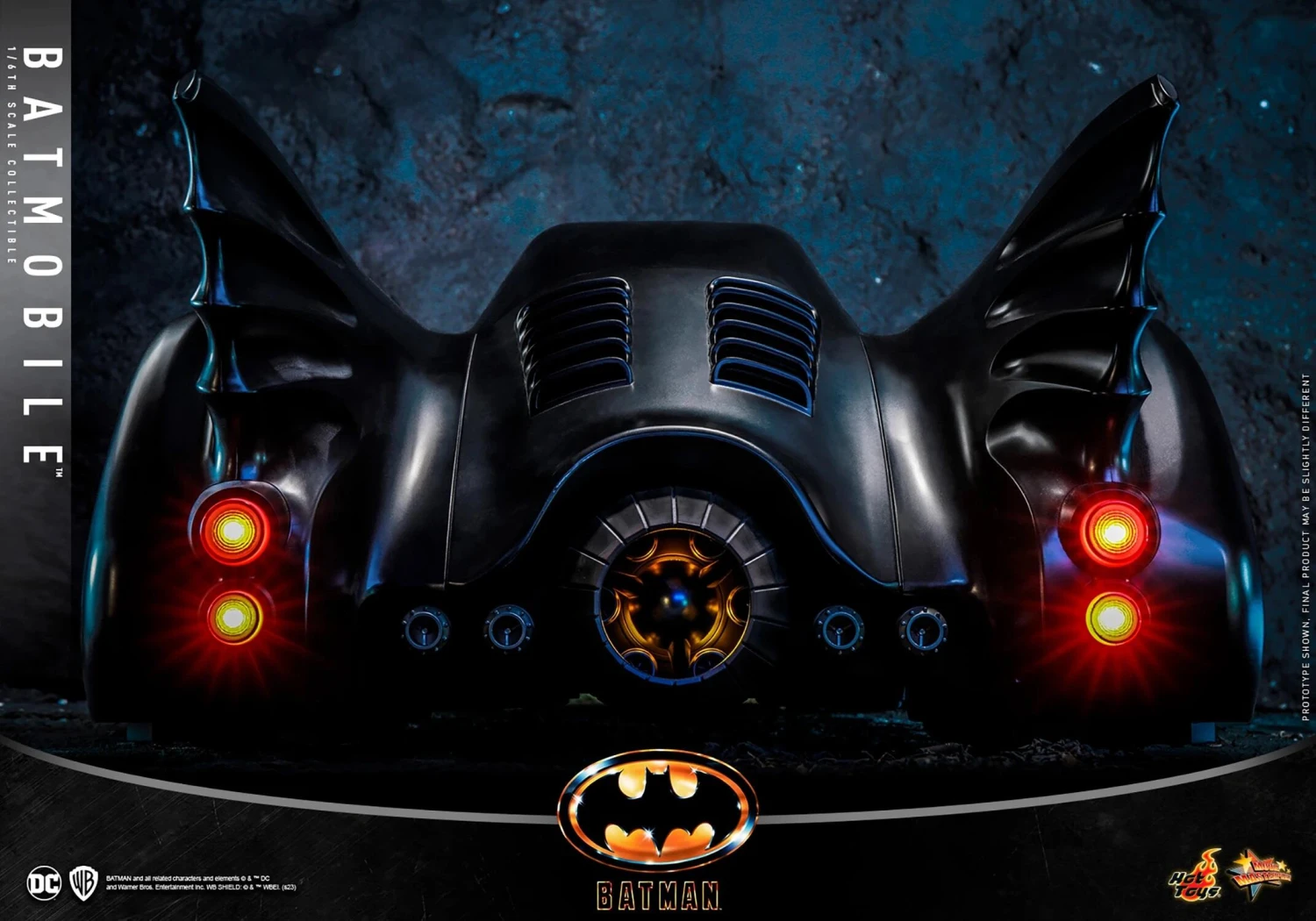 *PRE-ORDER Batmobile - Batman 1989 Hot Toys Collectibles 1/6 Scale Vehicle - Image 6
