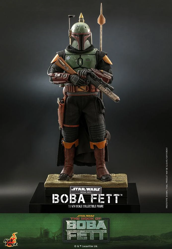 *PRE-ORDER Boba Fett (The Book Of Boba Fett) - Star Wars Hot Toys Exclusive Collectibles 1/6 Scale Action Figure - Image 6