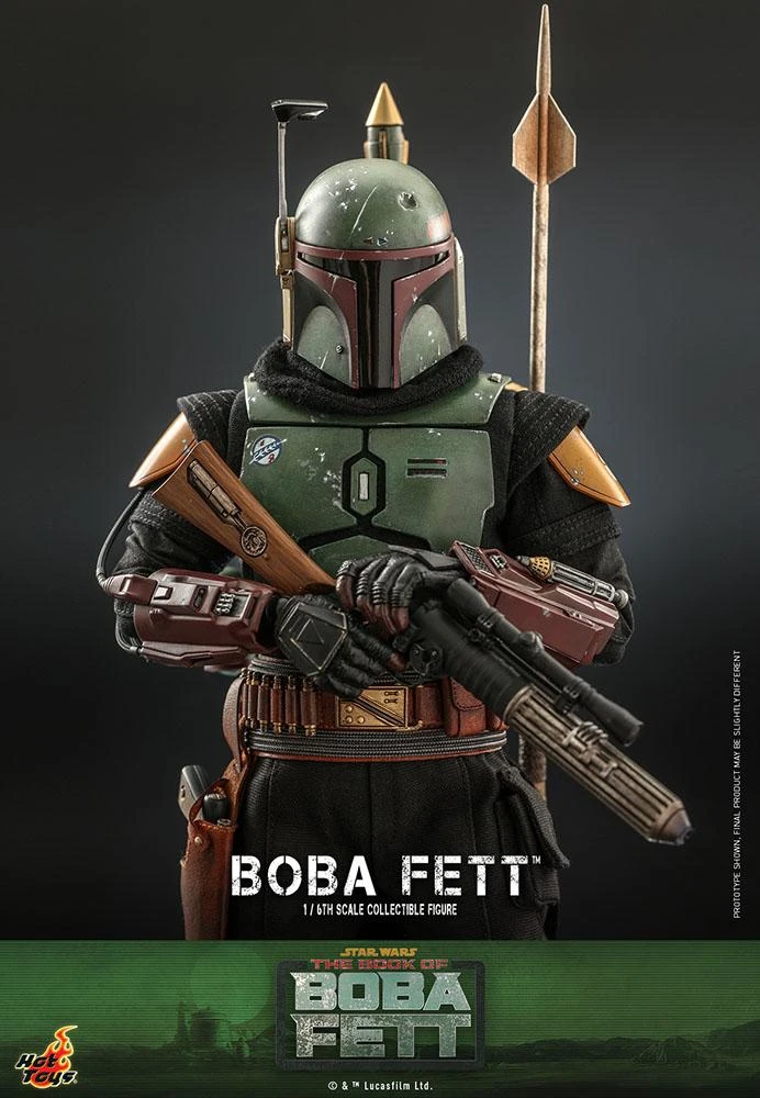 *PRE-ORDER Boba Fett (The Book Of Boba Fett) - Star Wars Hot Toys Exclusive Collectibles 1/6 Scale Action Figure - Image 8