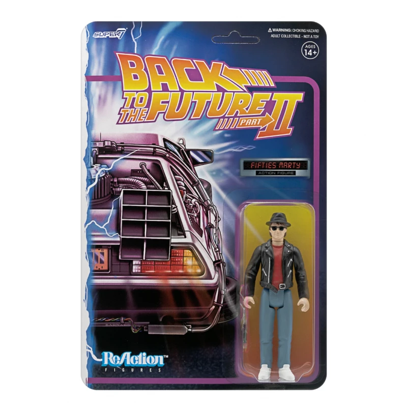 SUPER7 Back To The Future ReAction Action Figure Wave 2 - 50s Marty McFly