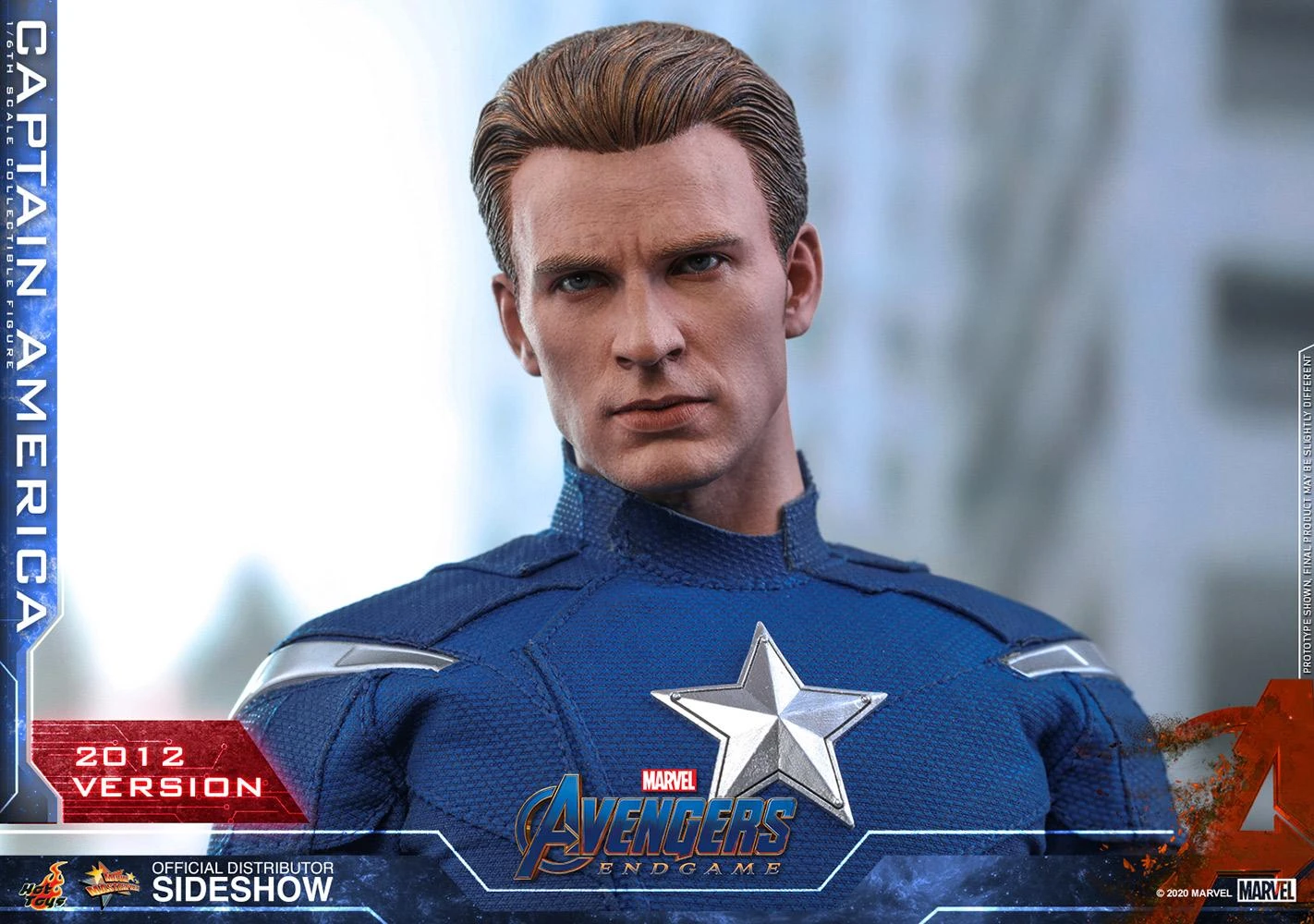 Captain America (2012 Version) - Marvel Hot Toys Collectibles 1/6 Scale Action Figure - Image 6