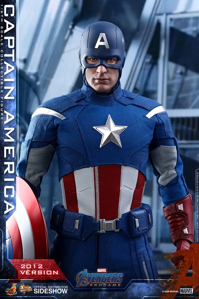 Captain America (2012 Version) - Marvel Hot Toys Collectibles 1/6 Scale Action Figure - Image 3
