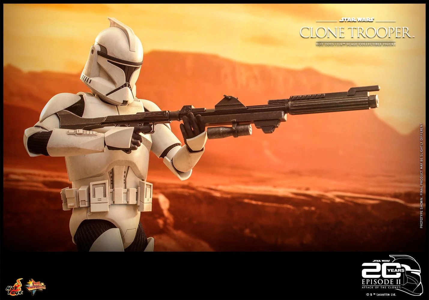 *PRE-ORDER Clone Trooper - Star Wars Attack Of The Clones 20th Anniversary Hot Toys Collectibles 1/6 Scale Action Figure - Image 10