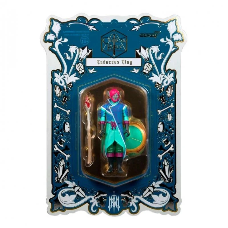 SUPER7 Critical Role ReAction Action Figure - Caduceus Clay