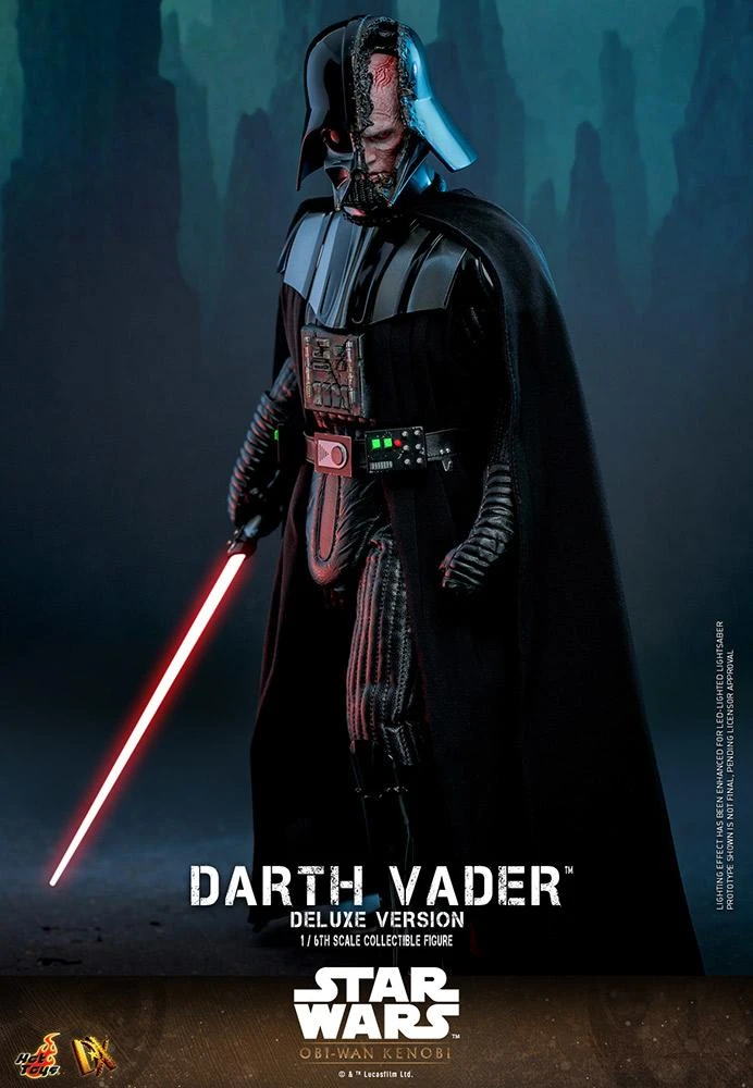 *PRE-ORDER Darth Vader (Deluxe) - Star Wars Kenobi Series Hot Toys Exclusive Collectibles 1/6 Scale Action Figure - Image 3