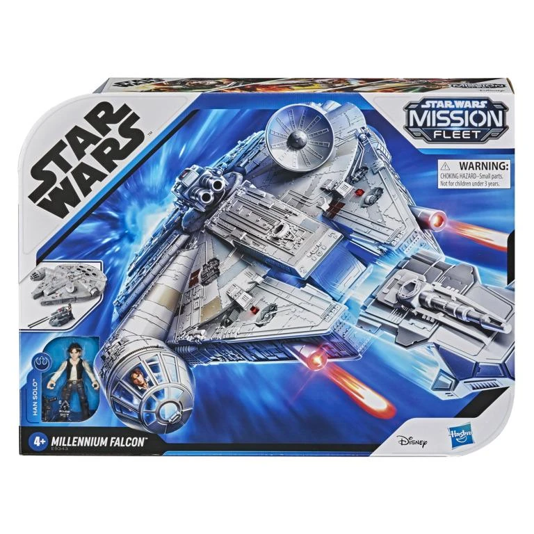 Hasbro Star Wars Mission Fleet Action Figure - Han Solo With Millennium Falcon - Image 2