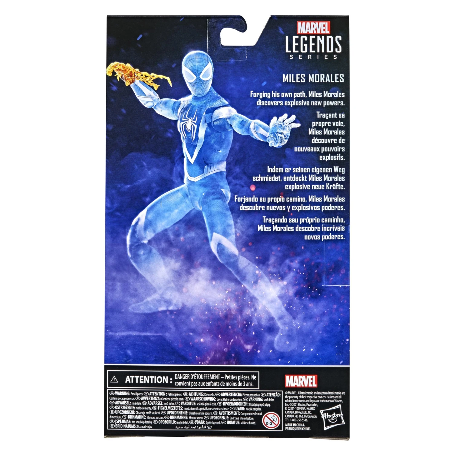 Hasbro Marvel Legends Exclusive Gamerverse Spider-Man Action Figure - Miles Morales - Image 2