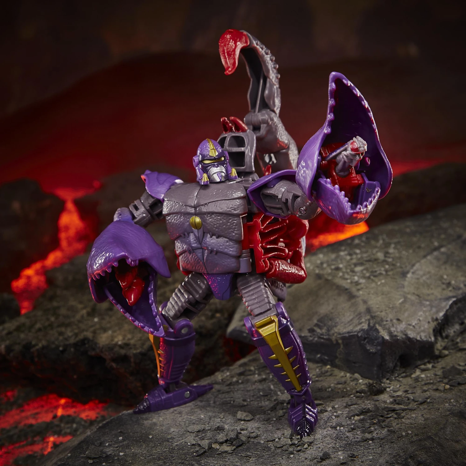 Hasbro Transformers War For Cybertron: Deluxe Action Figure - Scorponok - Image 4