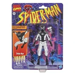 Hasbro Marvel Legends Series 6-inch Retro Action Figure Exclusive - Spider-Man (Black & White)