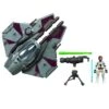 Hasbro Star Wars Mission Fleet Action Figure - Obi-Wan Kenobi With Jedi Starfighter