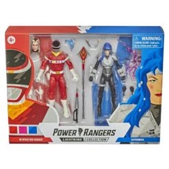 Hasbro Power Rangers Lightning Collection 6-Inch Action Figure Twin Pack - In Space Red Ranger Vs Astronema