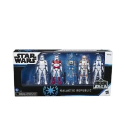 Hasbro Star Wars Celebrate The Saga 3.75 Inch Action Figure 5 Pack - Galactic Republic