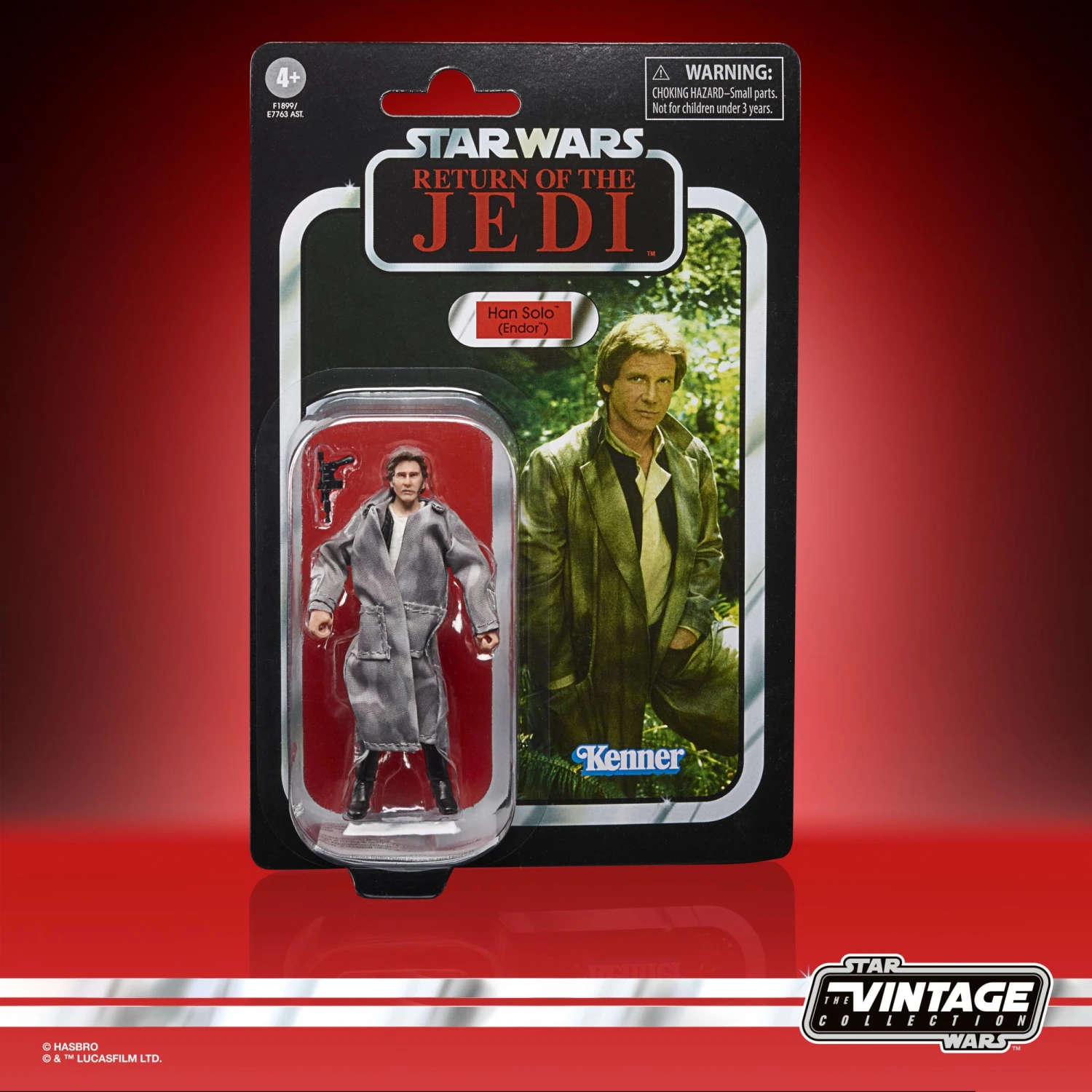 Hasbro Star Wars The Vintage Collection Action Figure Wave 34 - Han Solo (Endor) - Image 3