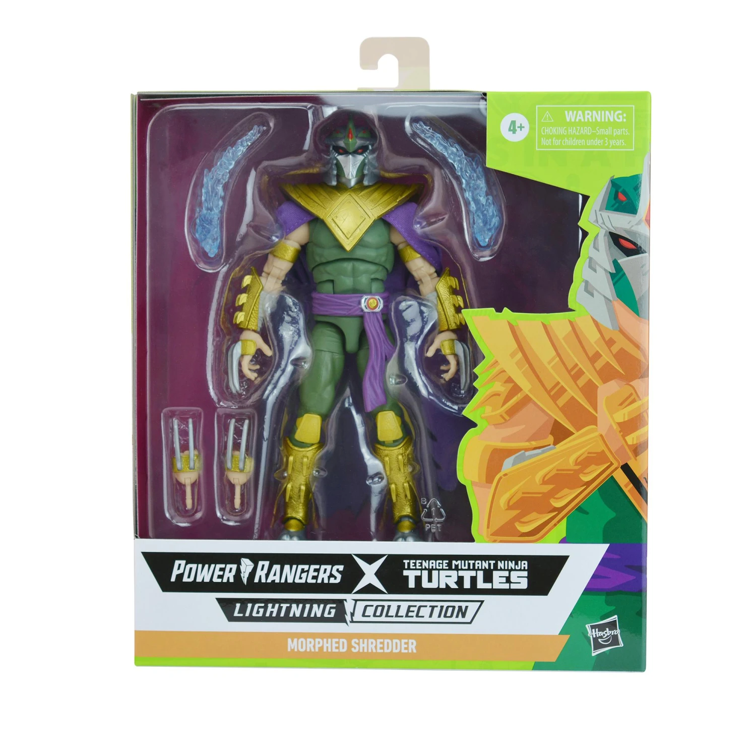 Hasbro Power Rangers Lightning Collection X Teenage Mutant Ninja Turtle Deluxe Action Figure - Morphed Shredder
