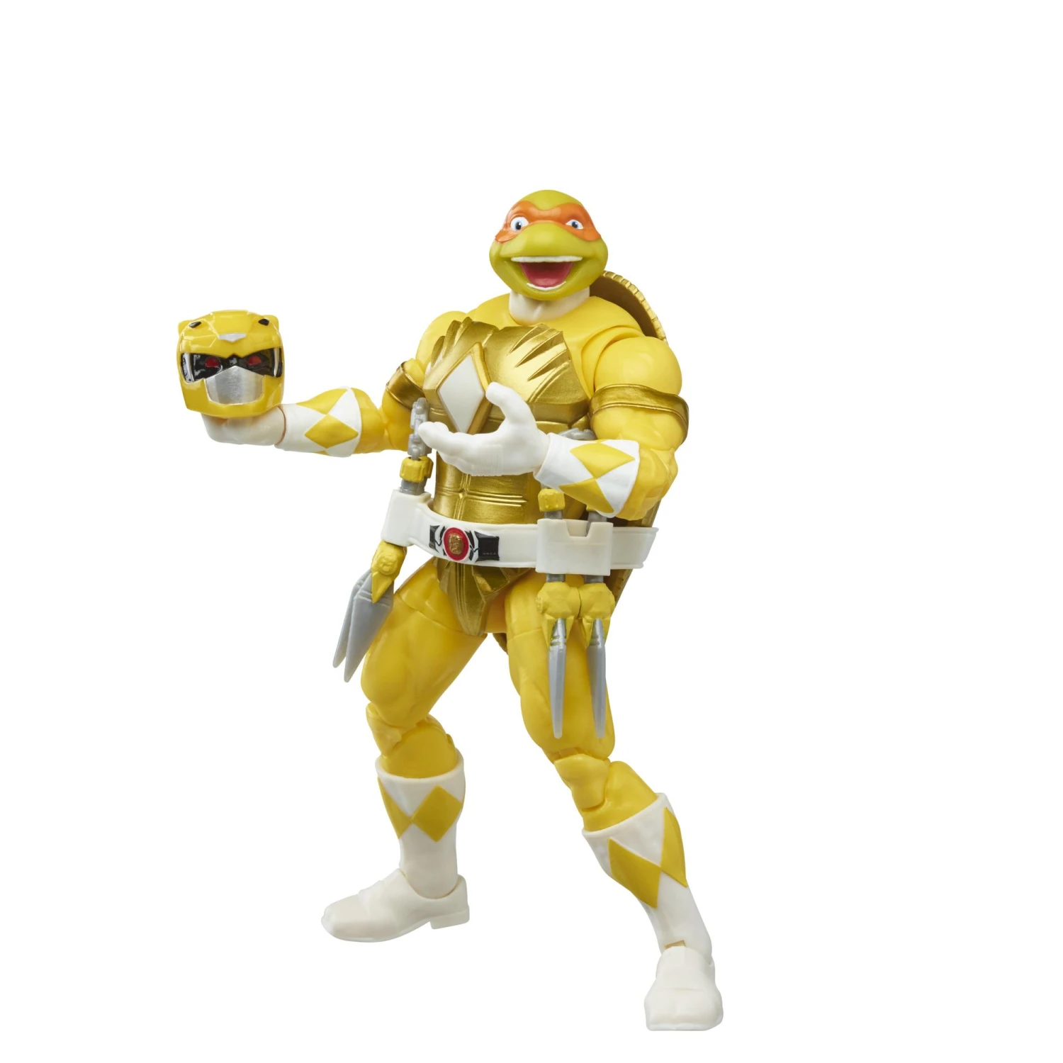 Hasbro Power Rangers Lightning Collection X Teenage Mutant Ninja Turtles Action Figure 2 Pack - Morphed April O'Neil & Morphed Michelangelo - Image 3
