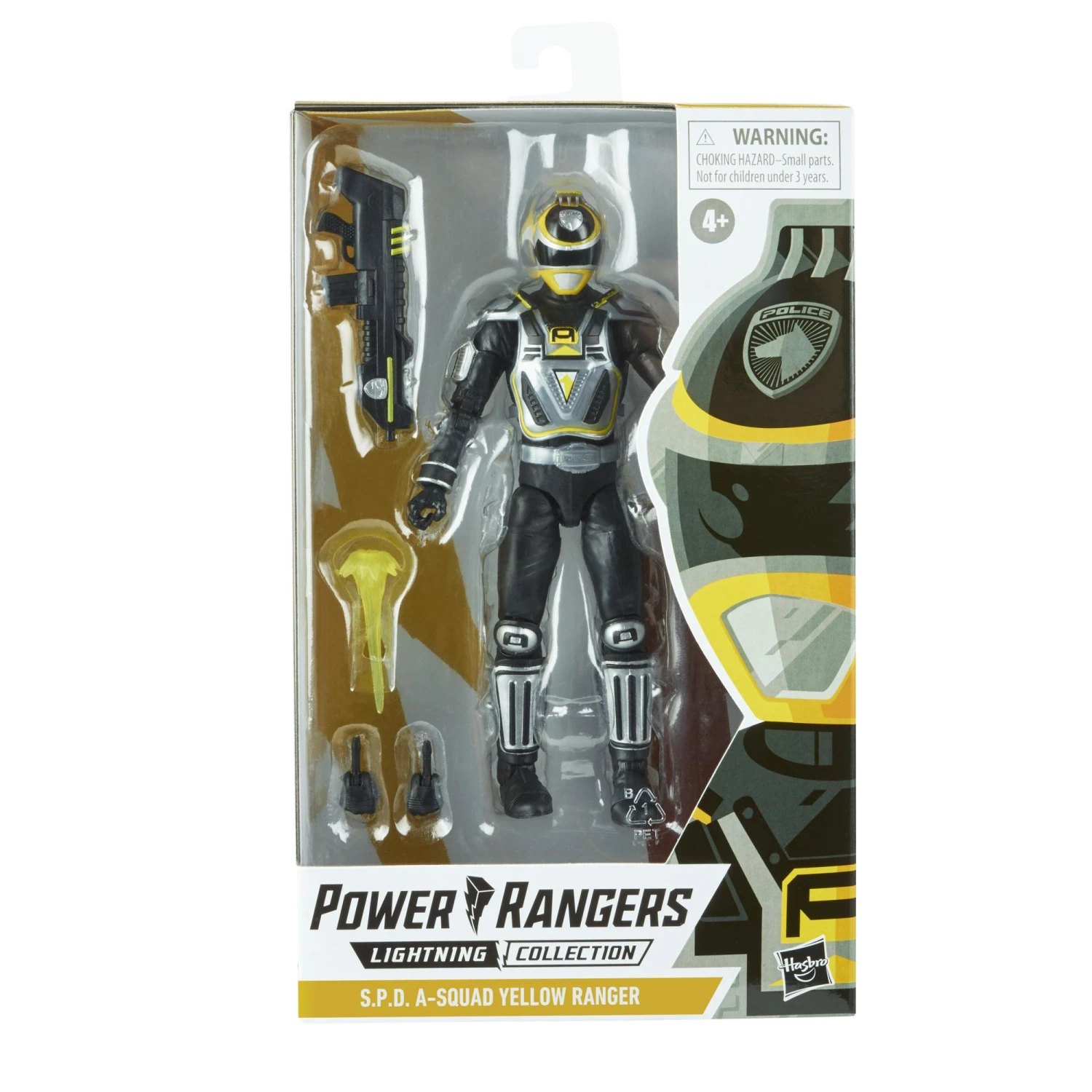 Hasbro Power Rangers Lightning Collection 6-Inch Figures Wave 10 - S.P.D. A-Squad Yellow Ranger - Image 2