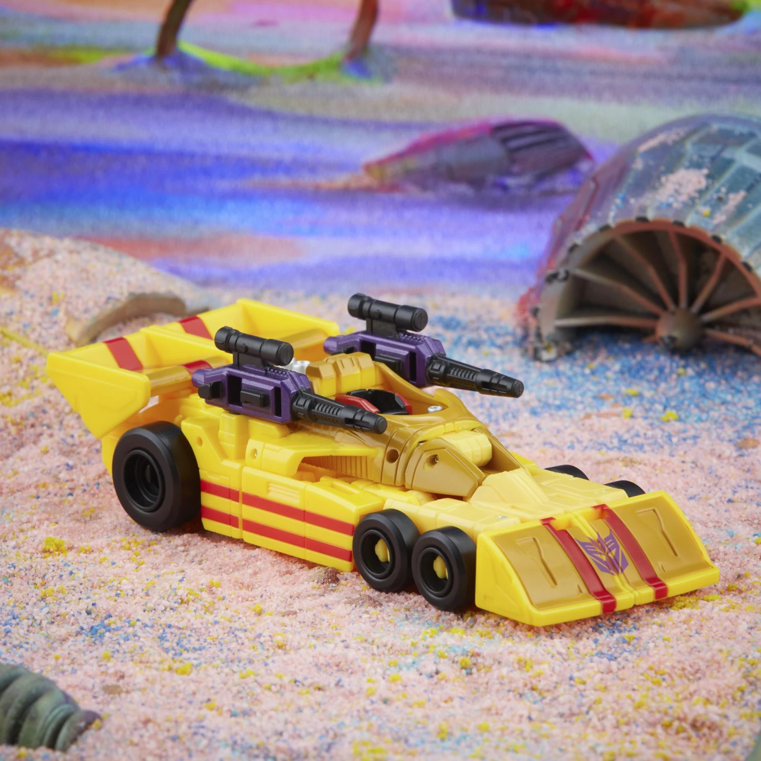 Hasbro Transformers Generations Deluxe Action Figure - Dragstrip - Image 7