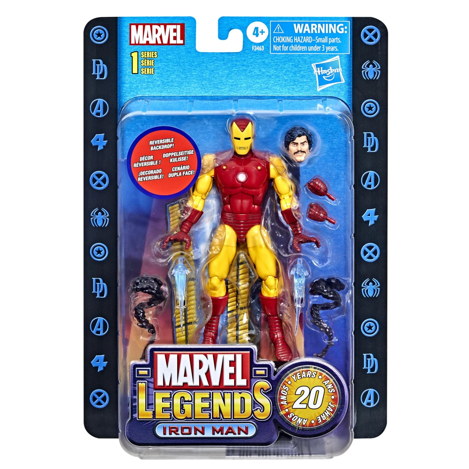 Hasbro MARVEL LEGENDS Toy Biz Action Figure Wave 1 - Iron Man